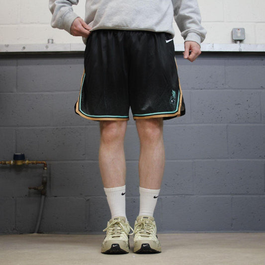 Loose Nike sports shorts y2k black Basketball style comfy loose floaty summer gym shorts