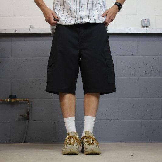 Dickies chino cargo shorts utility black Chino skater / surf shorts loose fit festival