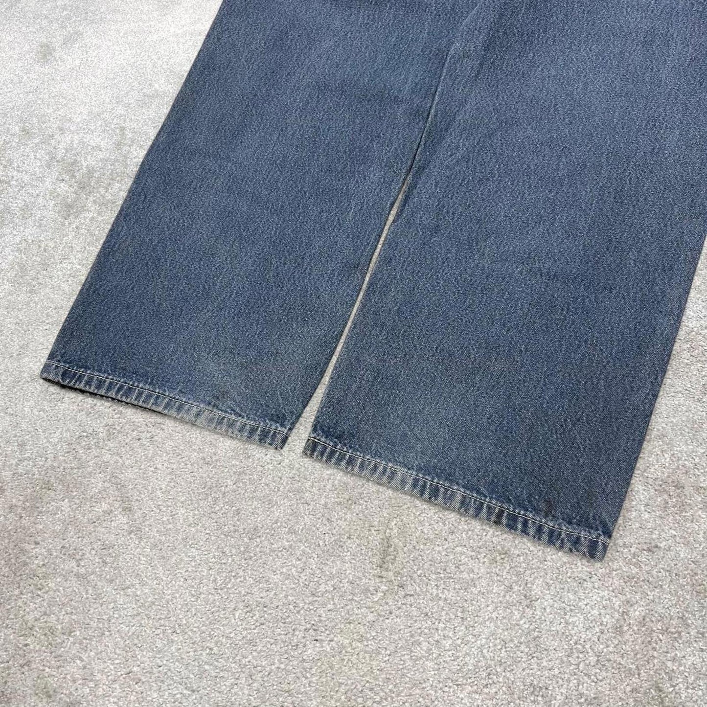 Y2k baggy Dickies carpenter work jeans blue Loose fit wide-leg denim cargo skate pants