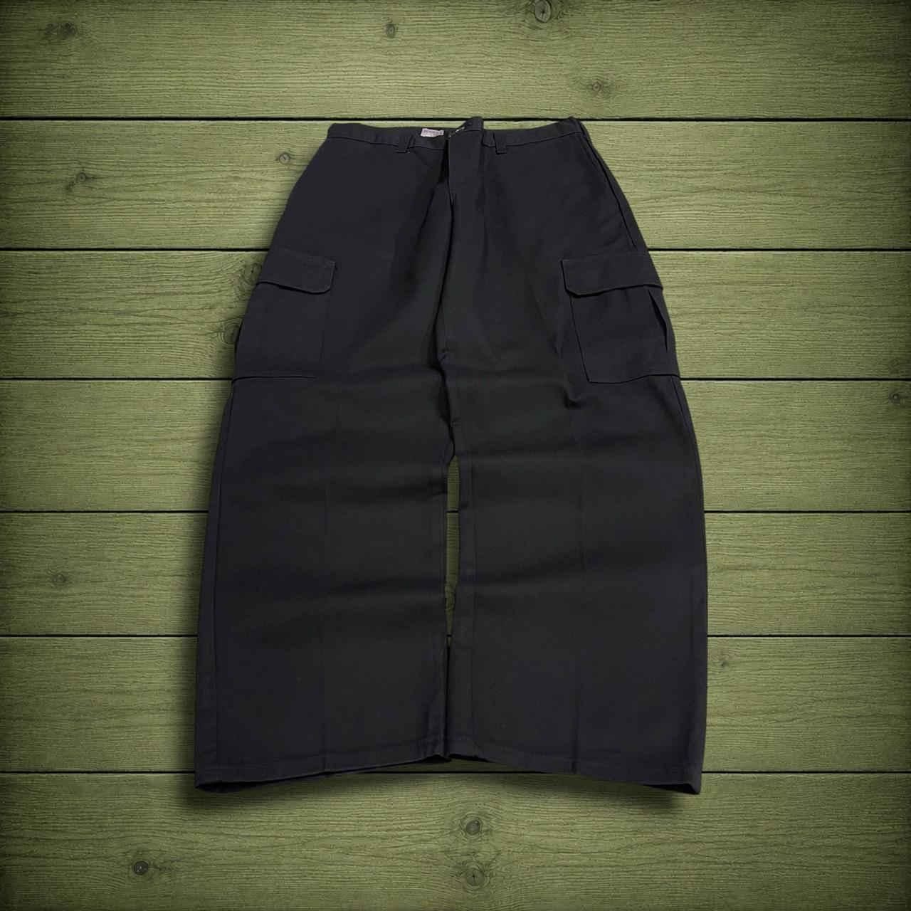 Y2K Dickies cargo work pants black loose fit Straight fit chino skater style trousers