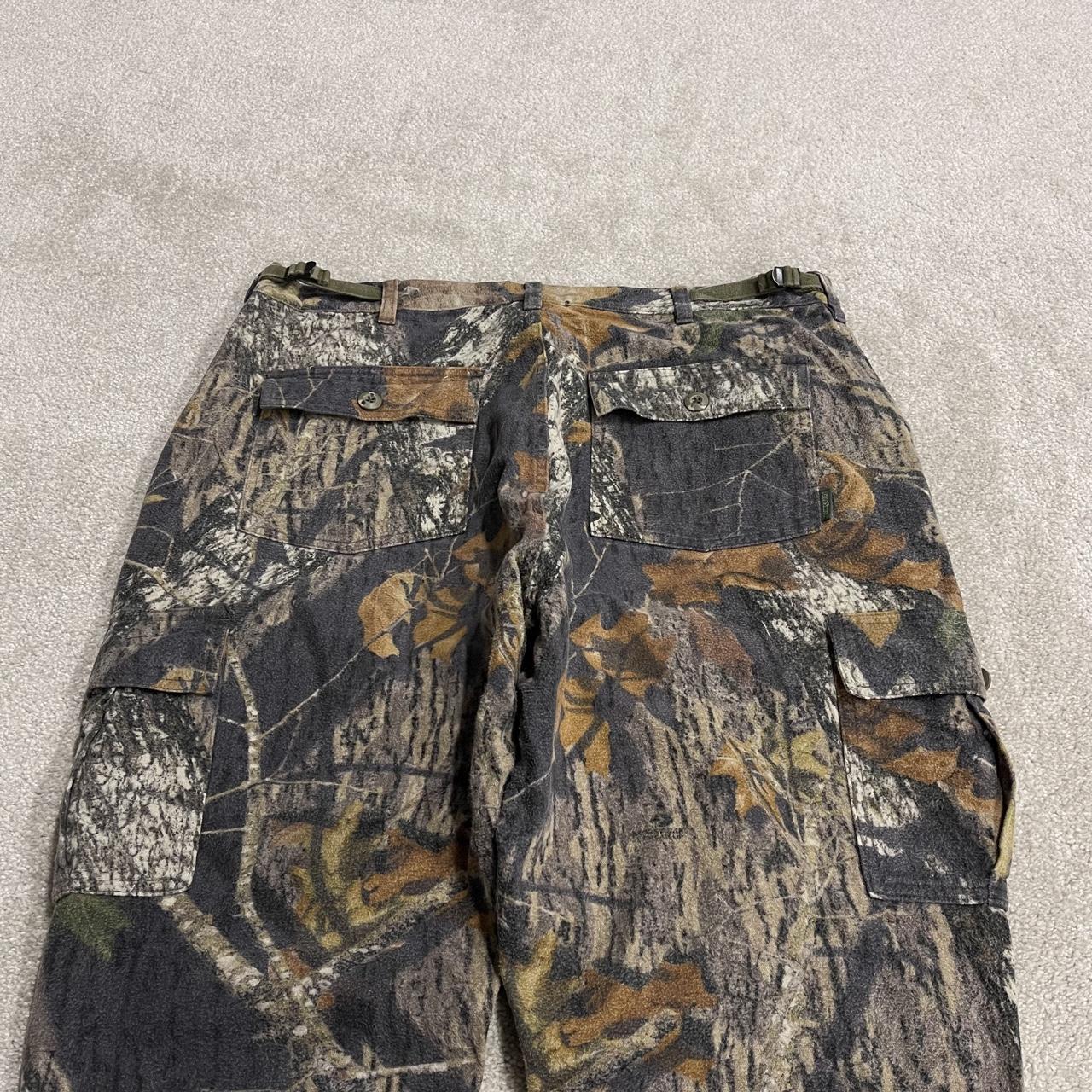 Vintage camo cargo pants y2k utility khaki Field Staff mossy oak Realtree camouflage hunting cargos