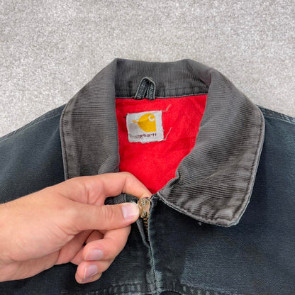 Vintage Black Carhartt Santa Fe Jacket XL