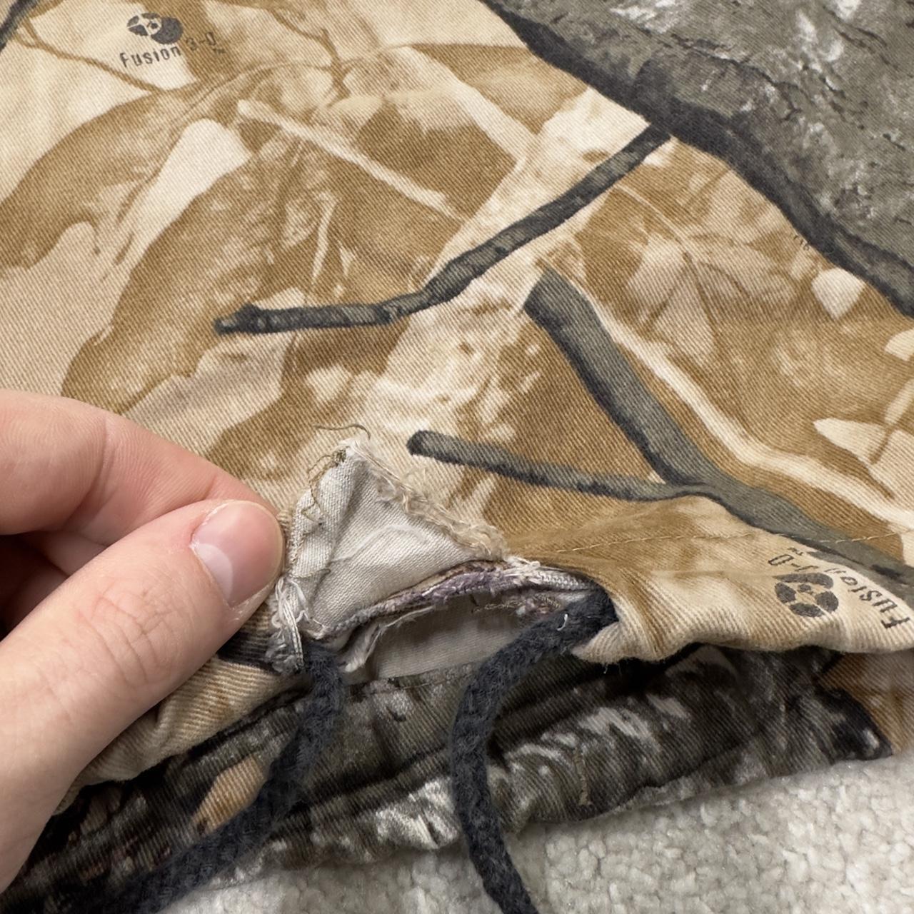 Baggy camo cargo pants wide leg Y2K khaki outdoors hunting utility trousers wide leg