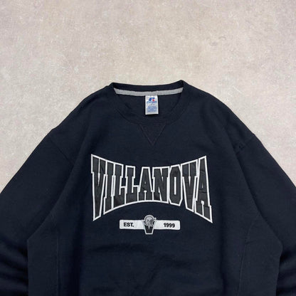 Black vintage Russell sweatshirt L