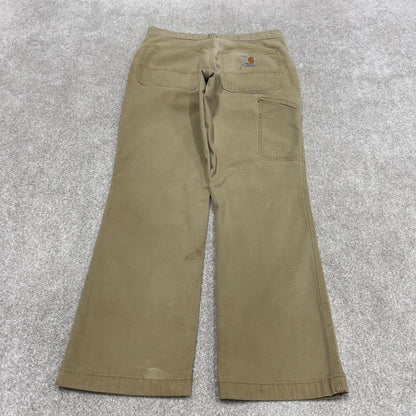 00s Carhartt carpenter pants tan W31L30 90s skater style relaxed fit cargos