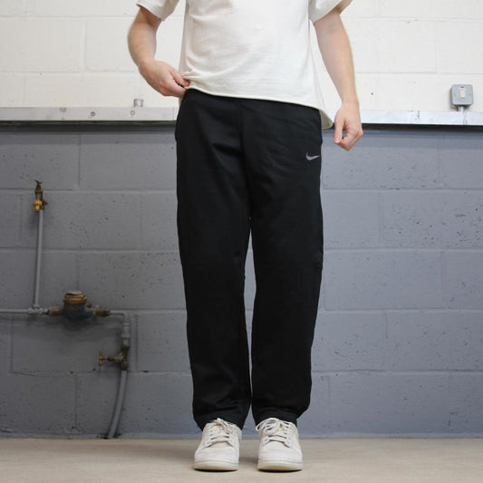 Y2k Black Nike joggers S