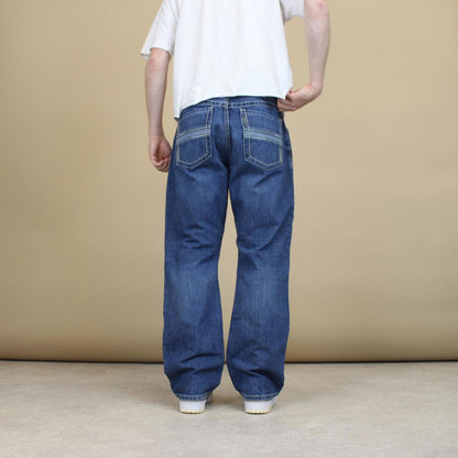 Blue Cinch embroidered jeans W38L30 denim bootcut Y2K style jeans