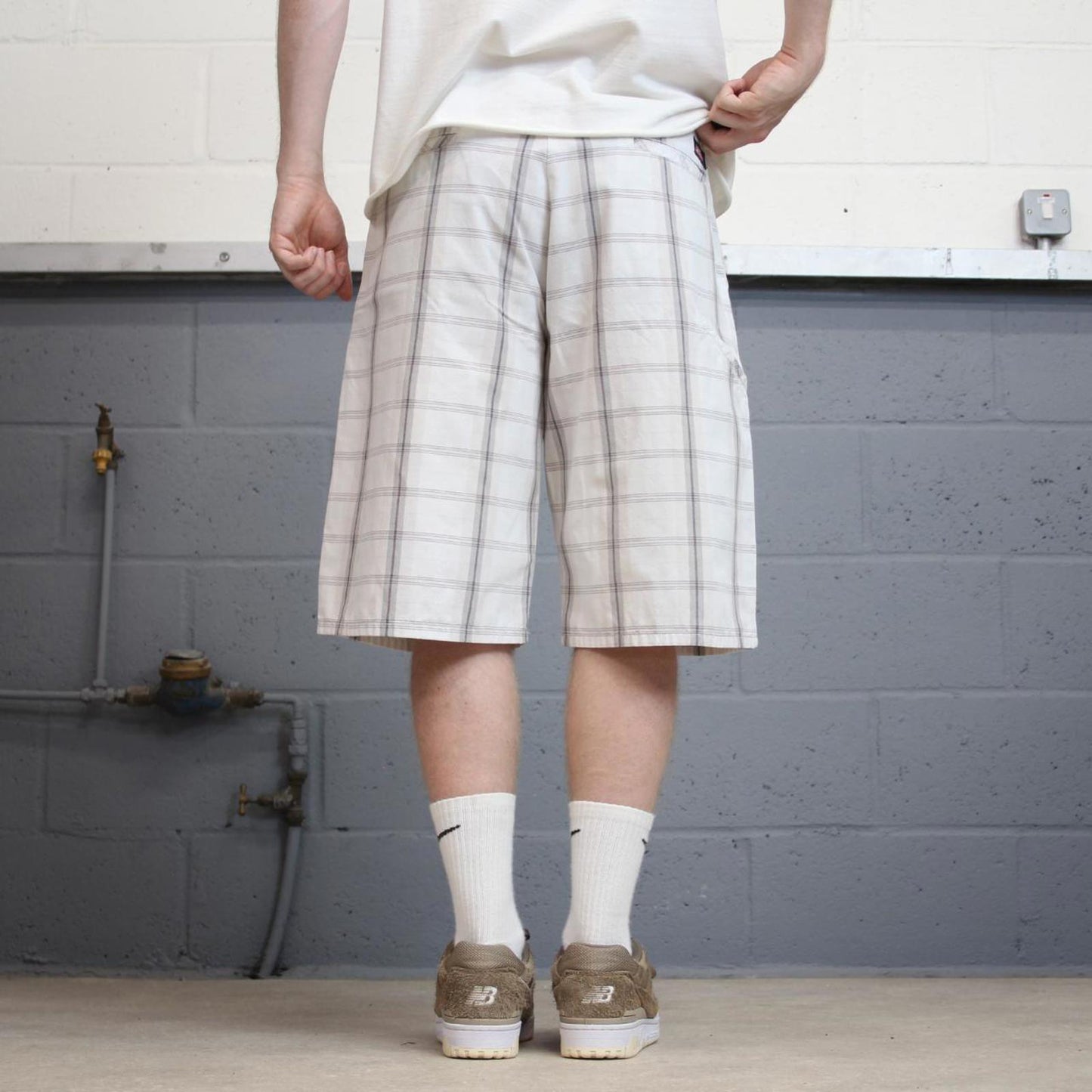 Checkered Dickies carpenter shorts W36