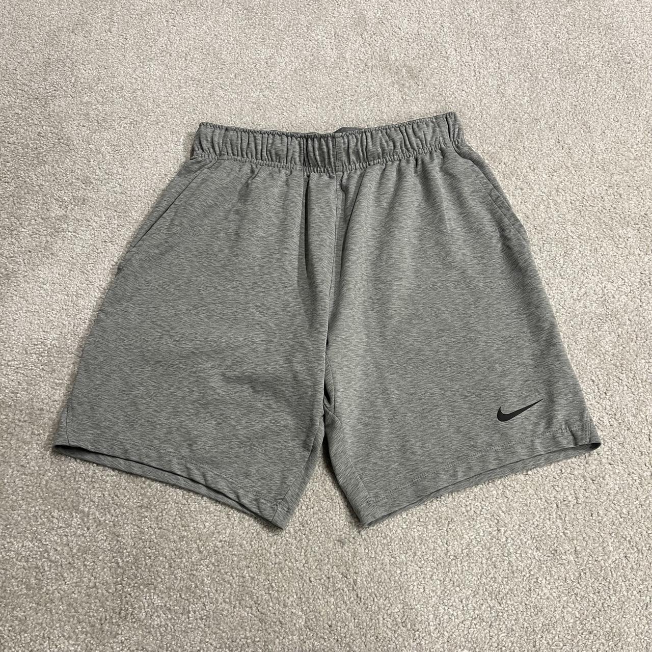 Nike yoga sports shorts y2k Dri-Fit grey Comfy floaty summer gym shorts
