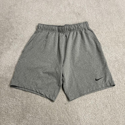 Nike yoga sports shorts y2k Dri-Fit grey Comfy floaty summer gym shorts
