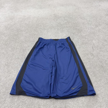 Loose Nike reversible sports shorts y2k blue Basketball style comfy loose floaty summer gym shorts