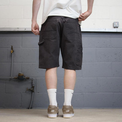 Black Dickies carpenter jorts W36