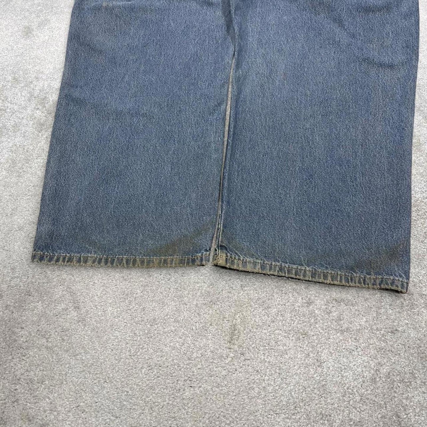 Y2k baggy Dickies carpenter jeans wide leg blue Loose denim skater cargo work pants