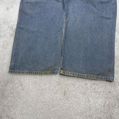 Y2k baggy Dickies carpenter jeans wide leg blue Loose denim skater cargo work pants