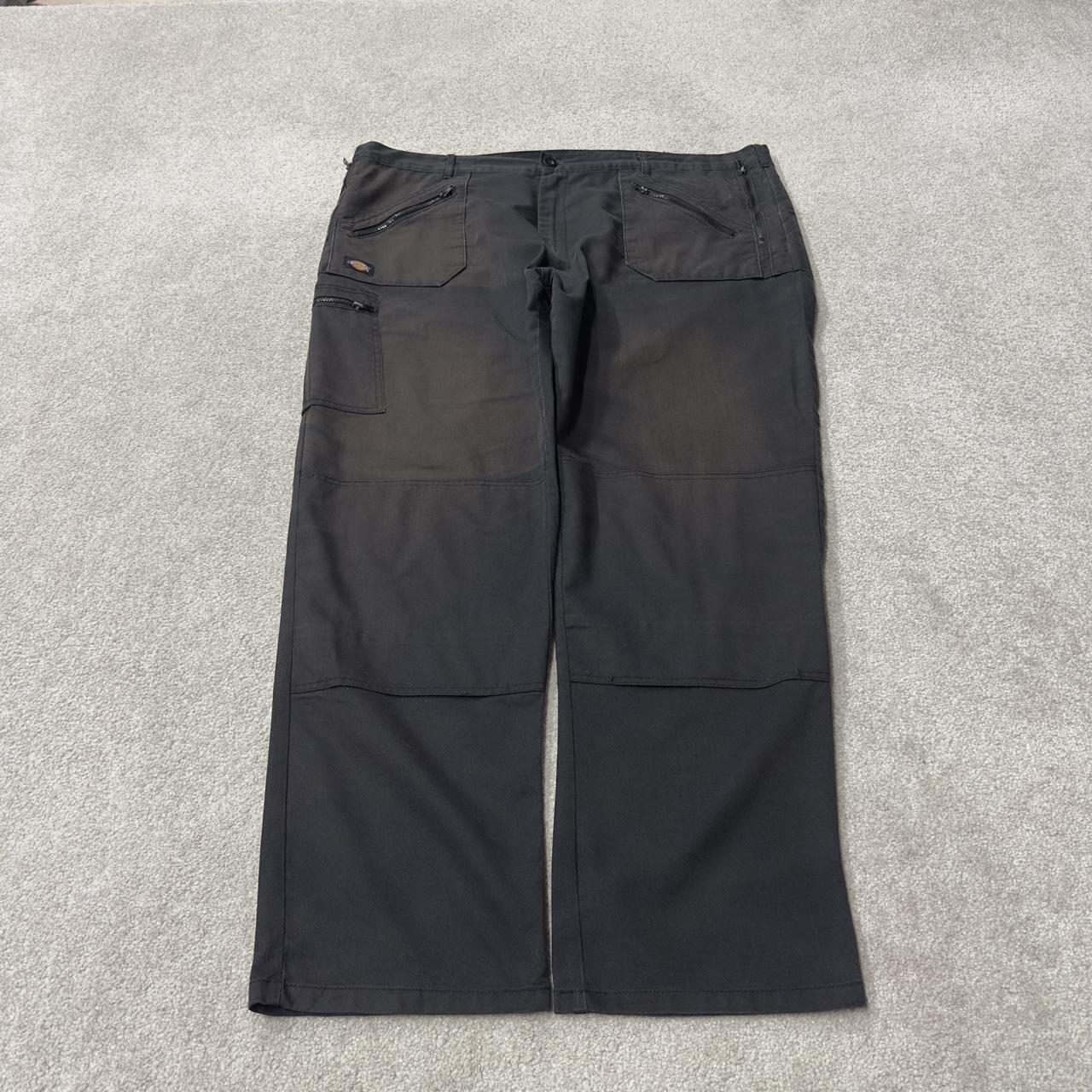 Dickies double knee works pants black W48L33 Loose chino utility skate cargo work trousers