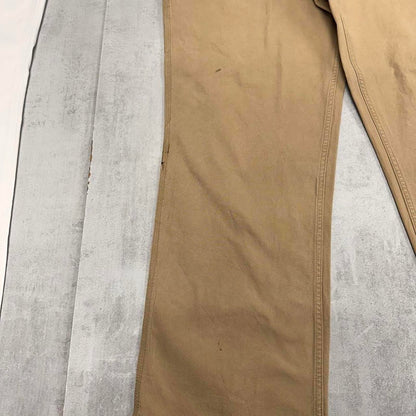 Carhartt carpenter trousers W40L32 beige sand relaxed fit 90s workwear skate style cargo pants