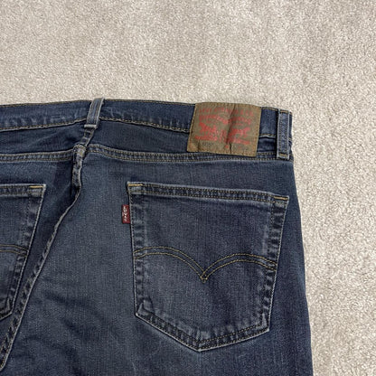Levi's 505 straight fit jeans y2k blue Regular straight leg denim pants red tab logo
