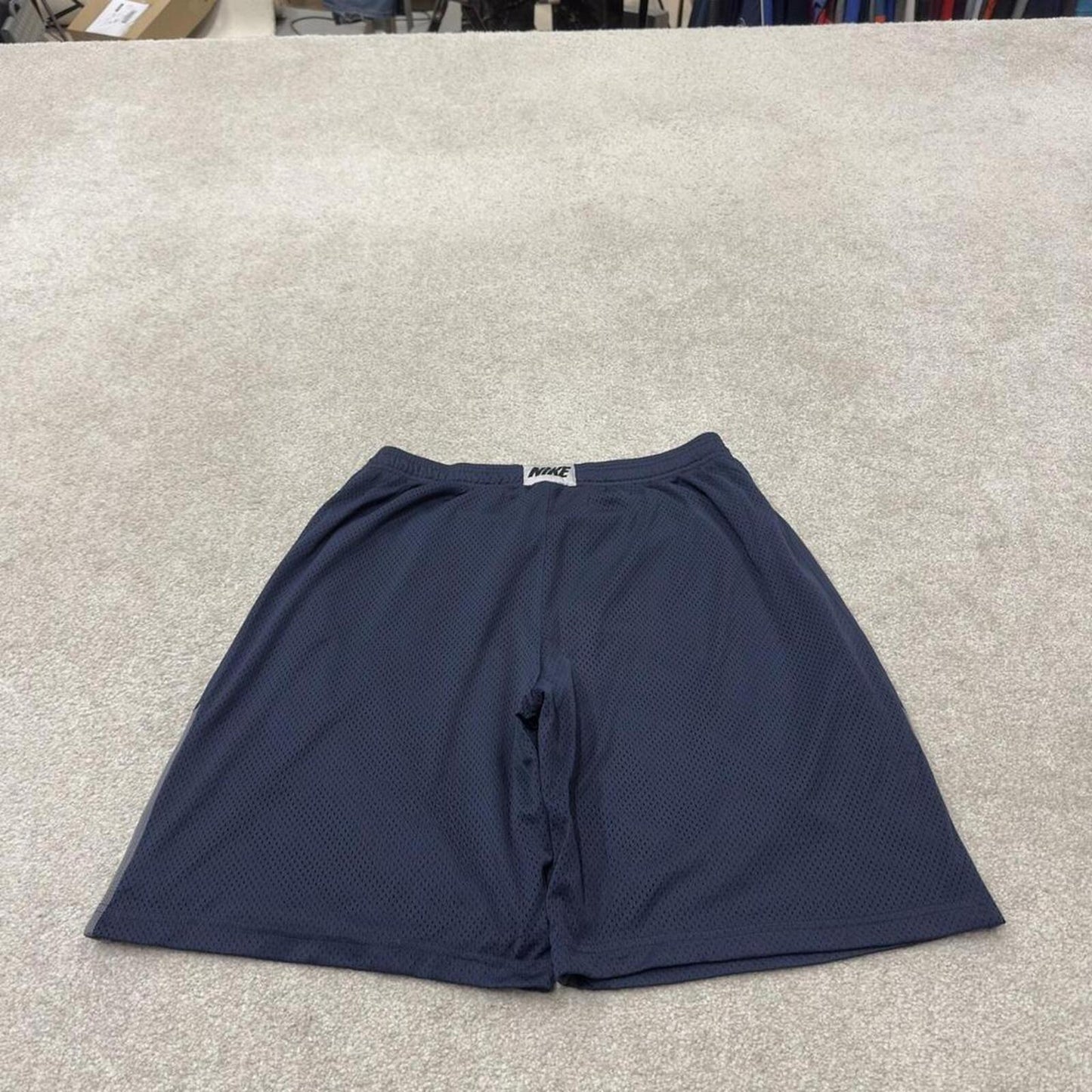 Nike sports shorts y2k floaty leg navy Casual style comfy loose floaty summer gym shorts