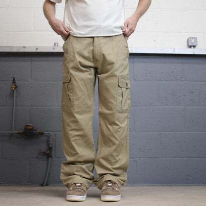 Wrangler cargo pants W34 L32 khaki loose relaxed skater cargos
