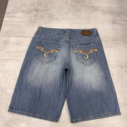 Baggy Ecko Unltd denim shorts W38