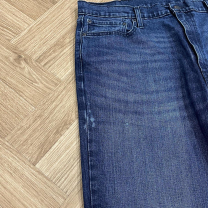 Levi's 550 jeans relaxed fit y2k Loose straight blue denim pants