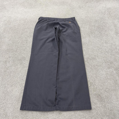 Dickies chino skate pants y2k grey Straight leg 2000s style twill chino trousers