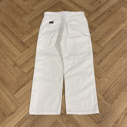 Wrangler carpenter jeans white y2k Loose straight utility workwear skate trousers