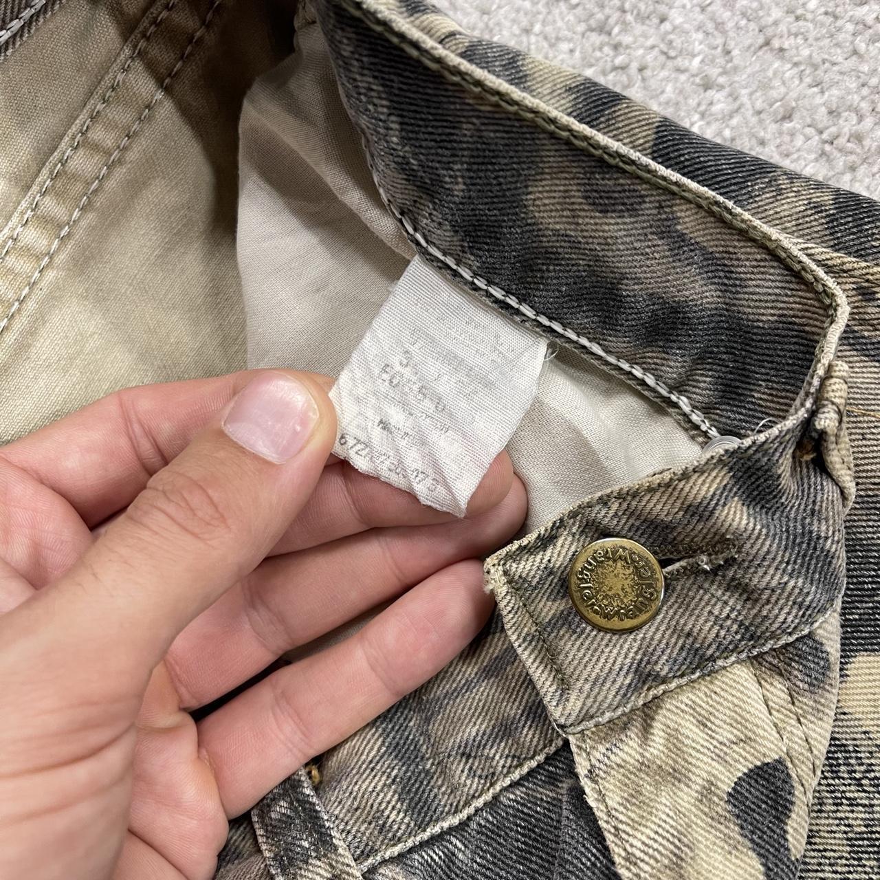 Wrangler camo jeans double knees y2k khaki Loose straight leg Realtree camouflage pants