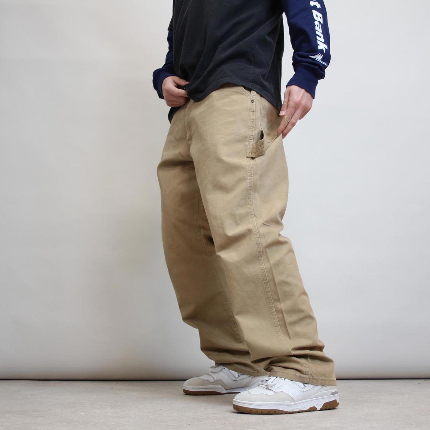 Wrangler carpenter trousers W38L32 tan cargo skater style pants