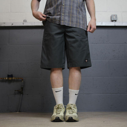 Dickies carpenter shorts Y2Krelaxed fit grey Twill chino skater surf style shorts