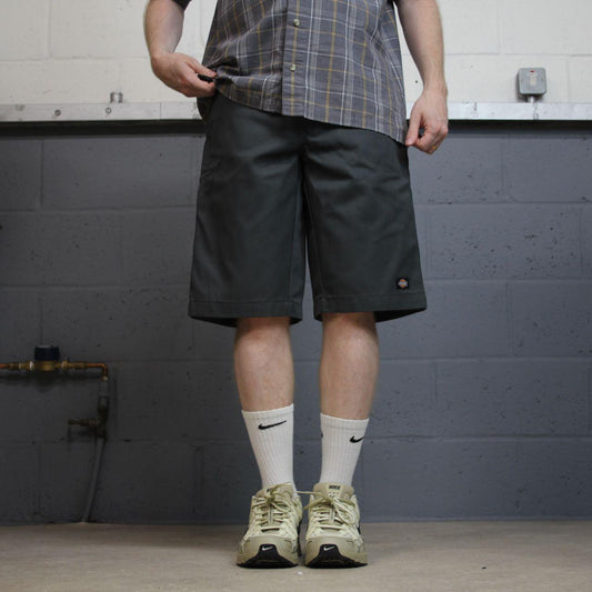 Dickies carpenter shorts Y2Krelaxed fit grey Twill chino skater surf style shorts