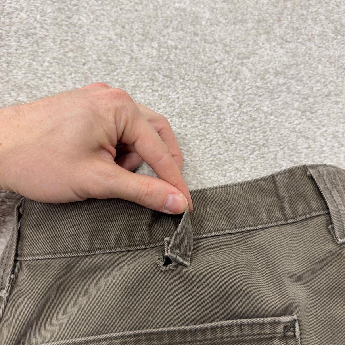 Carhartt carpenter pants relaxed y2k green