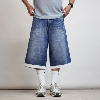 Mens Baggy Source Jeans shorts W36