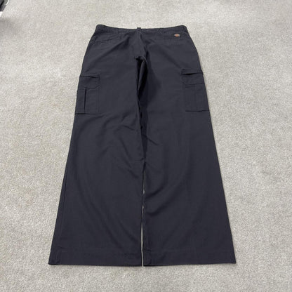 Dickies cargo utility pants W34L31 black loose Loose chino utility skate work trousers