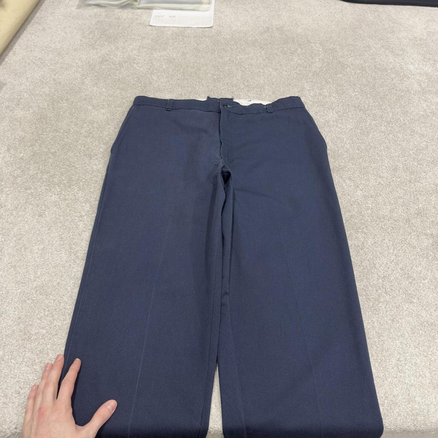 Vintage y2k skater work pants W36L30 faded navy