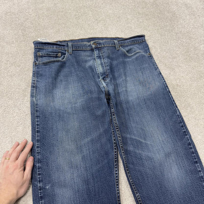 Levi’s 505 jeans y2k W40L30 blue Levi’s straight leg pants red tab logo casual style
