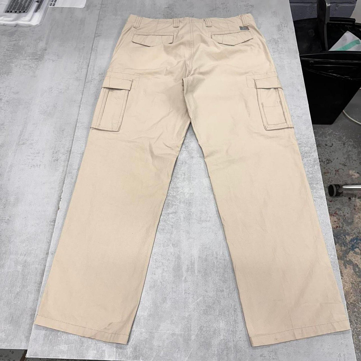 Baggy Chaps cargo pants W36L32 wide leg utility work trousers