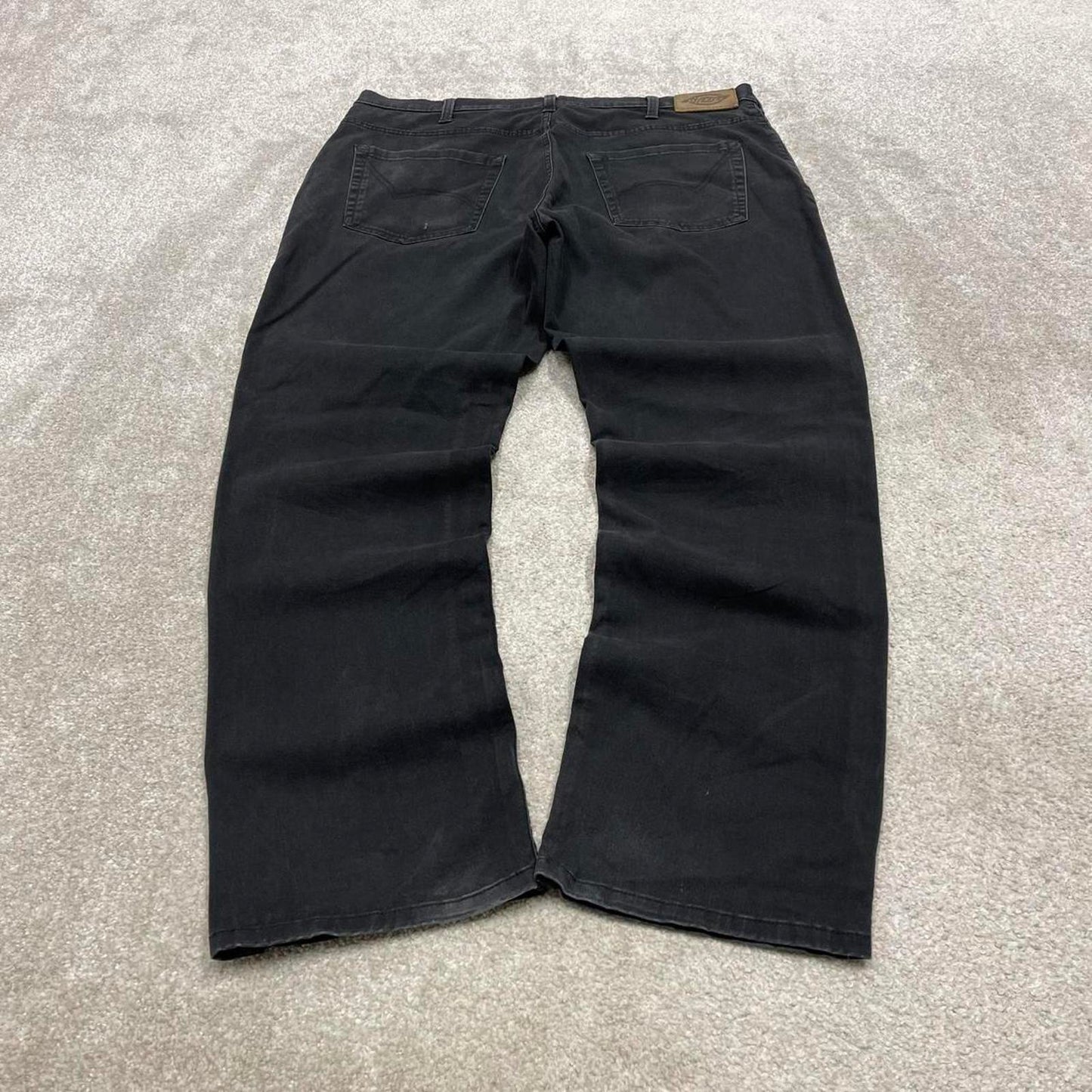 Black Dickies chino skate pants W38L30 straight leg 90s skater work pants loose American workwear