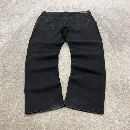 Black Dickies chino skate pants W38L30 straight leg 90s skater work pants loose American workwear