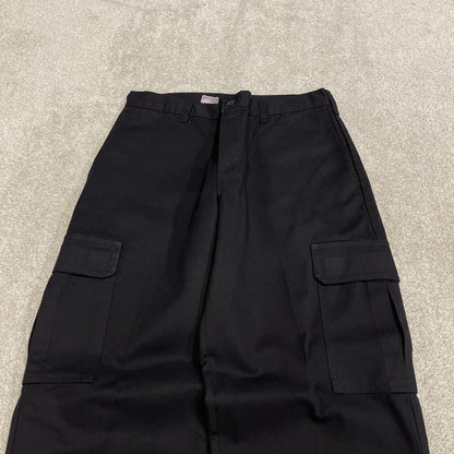 Y2K Dickies cargo work pants black loose fit Straight fit chino skater style trousers