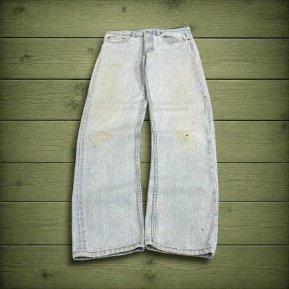 Vintage Levi’s 505 jeans straight leg light wash blue Straight fit 5 pocket pants, paper tag