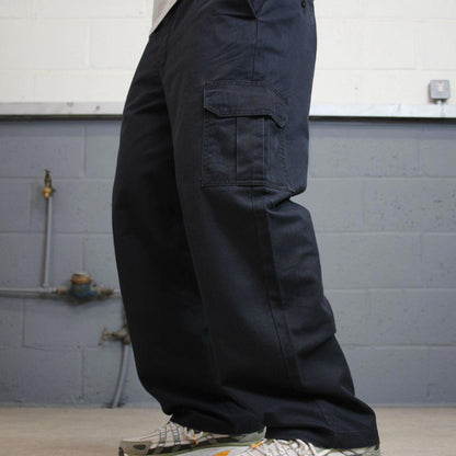 Dickies cargo trousers W38L30 black loose chino style skater cargo pants