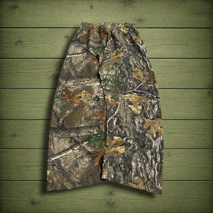 Realtree baggy camo lightweight pants y2k loose khaki Magellan soft floaty pyjama style pants
