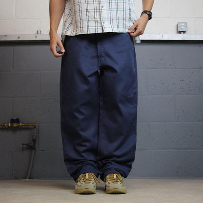 Dickies 874 pants navy original fit W40L32 chino style skate work trousers