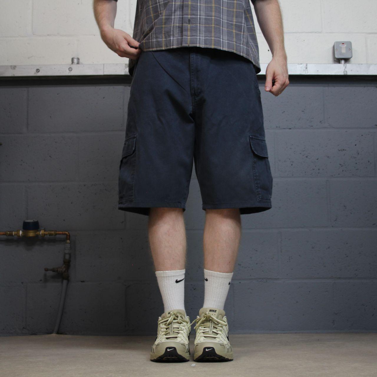 Dickies cargo chino shorts utility navy Chino skater / surf shorts loose relaxed festival