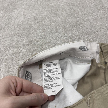 Dickies cargo utility pants W32L30 khaki straight fit chino work skate trousers