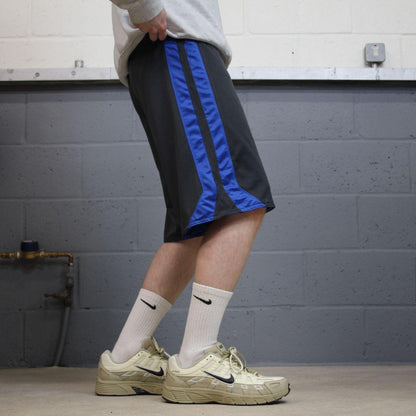 Loose Nike reversible sports shorts y2k blue Basketball style comfy loose floaty summer gym shorts