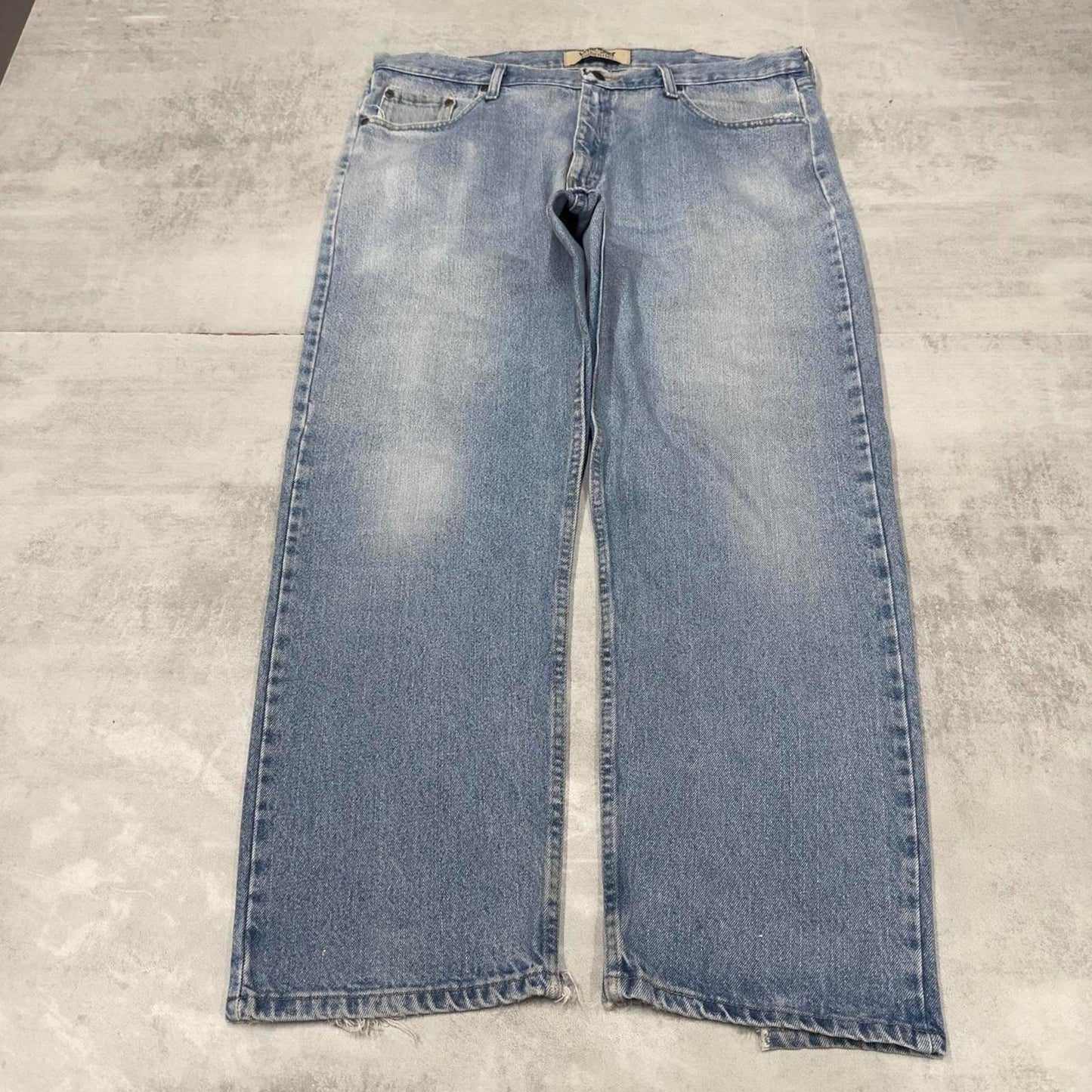 Loose Wrangler jeans W38L29 blue y2k 90s style 5 pocket denim pants