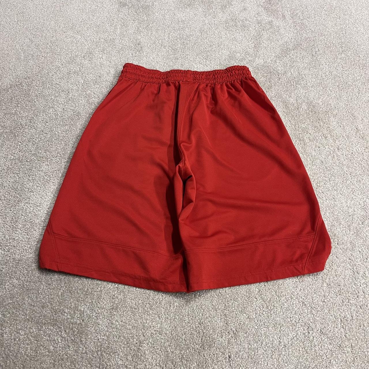 Nike sports shorts y2k Dri-Fit red Loose comfy floaty summer gym shorts