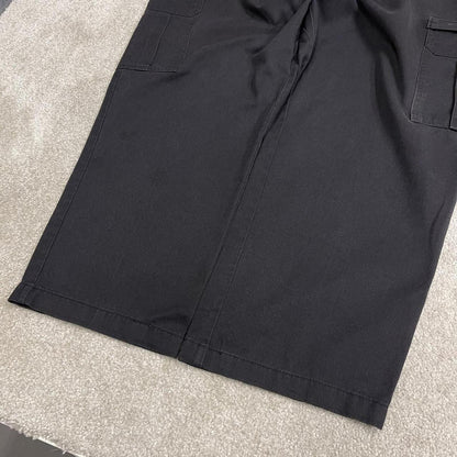 Dickies baggy cargo work pants black Loose wide leg utility skate trousers